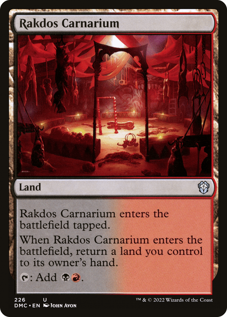 Rakdos Carnarium [Dominaria United Commander]