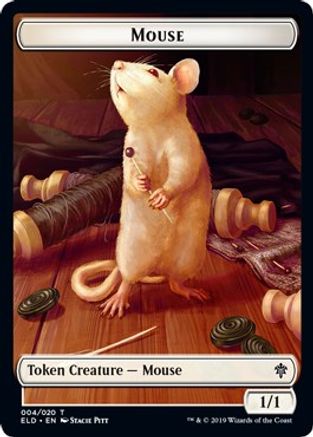 Mouse Token |  (004) [Throne of Eldraine]