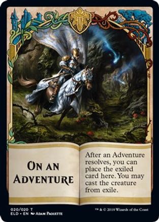 Emblem - On an Adventure |  (020) [Throne of Eldraine]