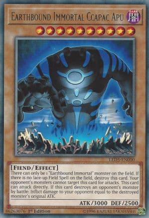 Earthbound Immortal Ccapac Apu [LED5-EN000] Rare