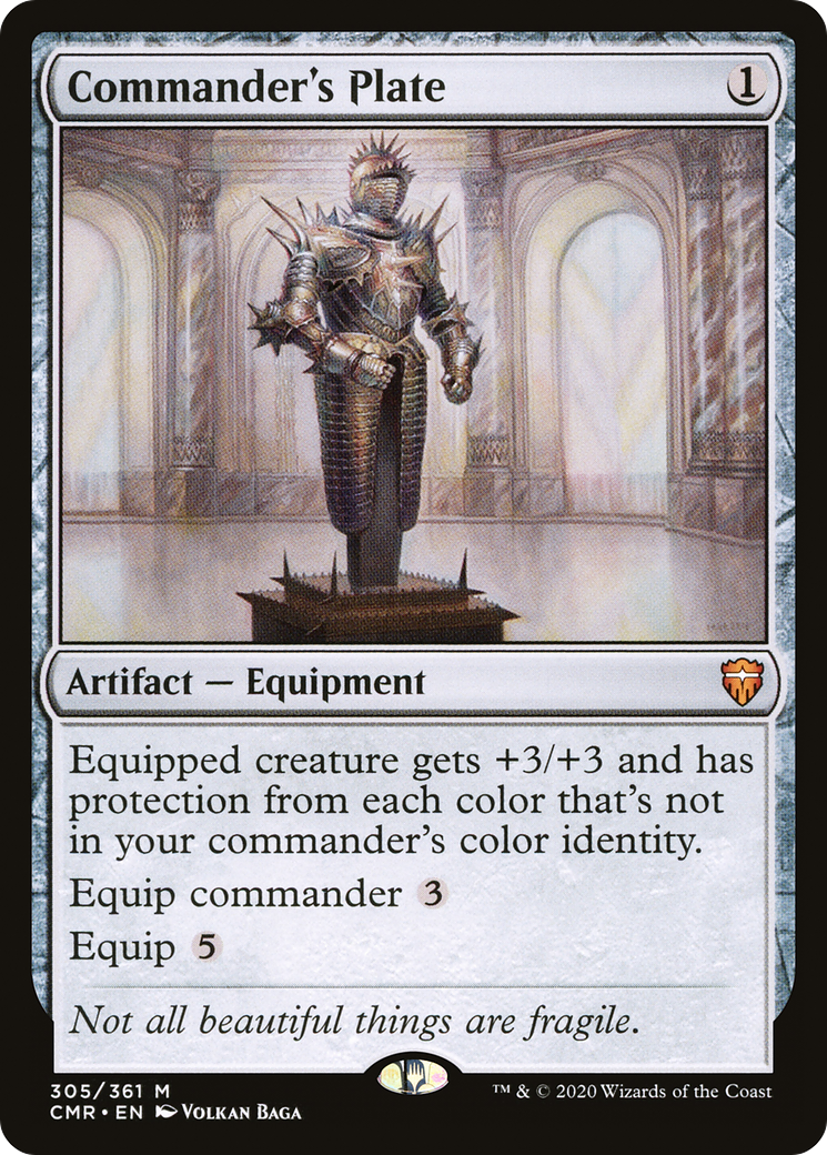 Commander's Plate [Commander Legends] Foil