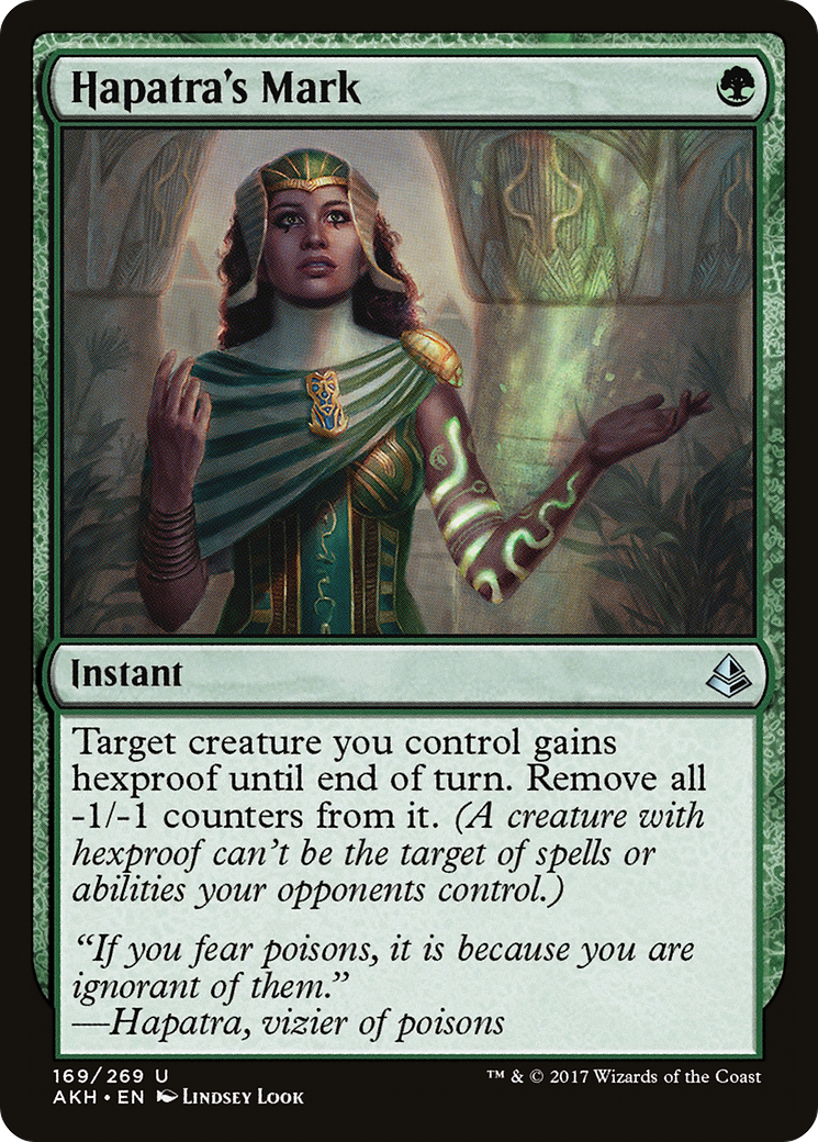 Hapatra's Mark [Amonkhet] Foil
