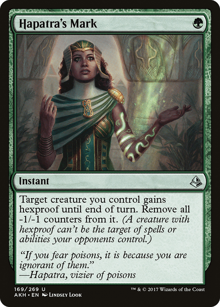 Hapatra's Mark [Amonkhet] Foil