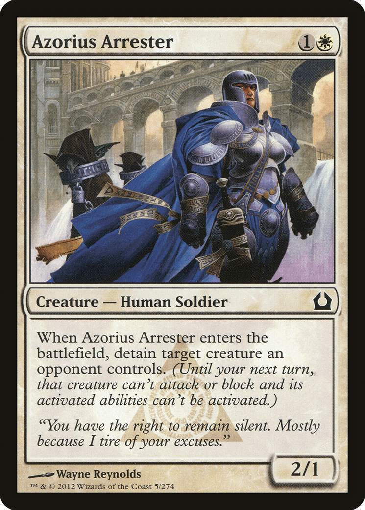 Azorius Arrester [Return to Ravnica] Foil