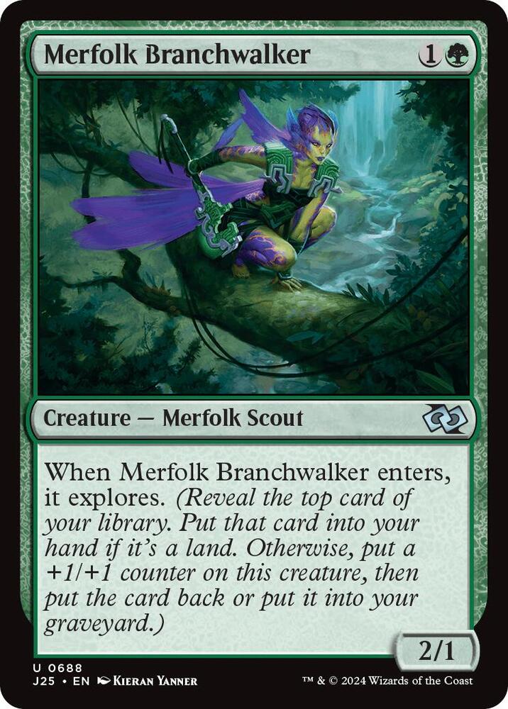 Merfolk Branchwalker 688/779 (Foundations Jumpstart) 
