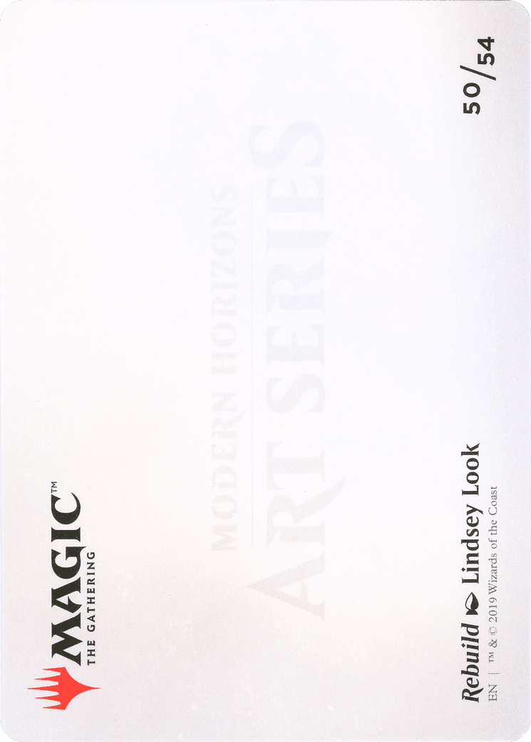 Rebuild // Rebuild (AMH1-050) - Modern Horizons Art Series (Borderless)