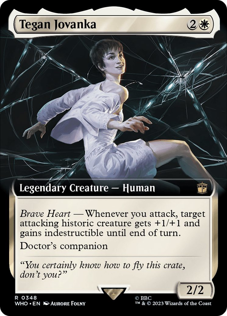 Tegan Jovanka (Extended Art) [Doctor Who] Foil