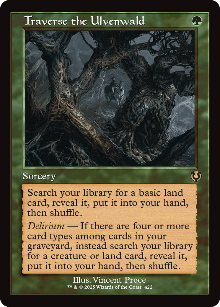 Traverse the Ulvenwald (Retro Frame) (-422) [Innistrad Remastered]