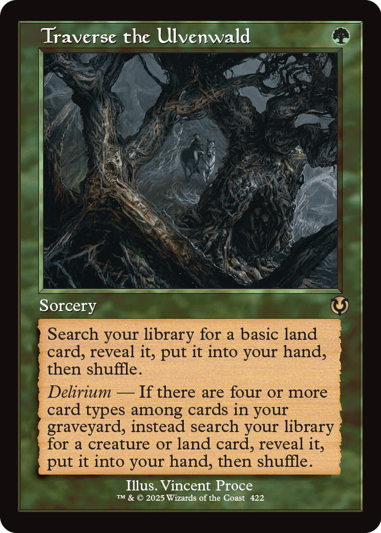 Traverse the Ulvenwald (Retro Frame) (-422) [Innistrad Remastered]