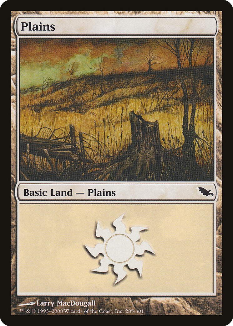 Plains (285) [Shadowmoor] Foil