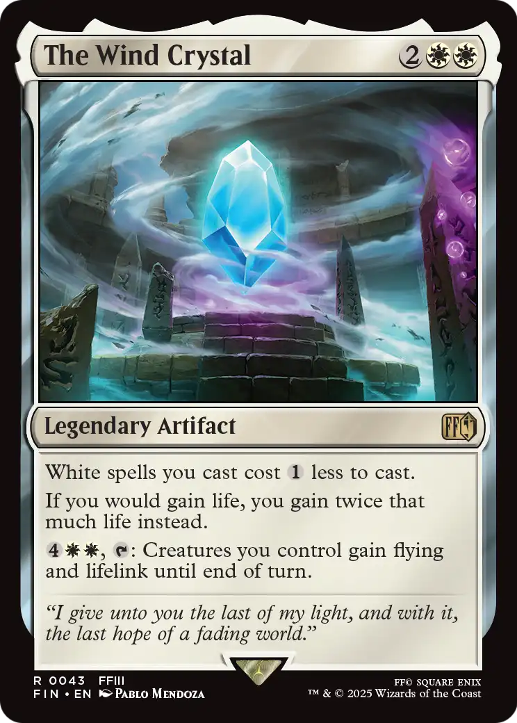 The Wind Crystal (043) [FINAL FANTASY]  Foil