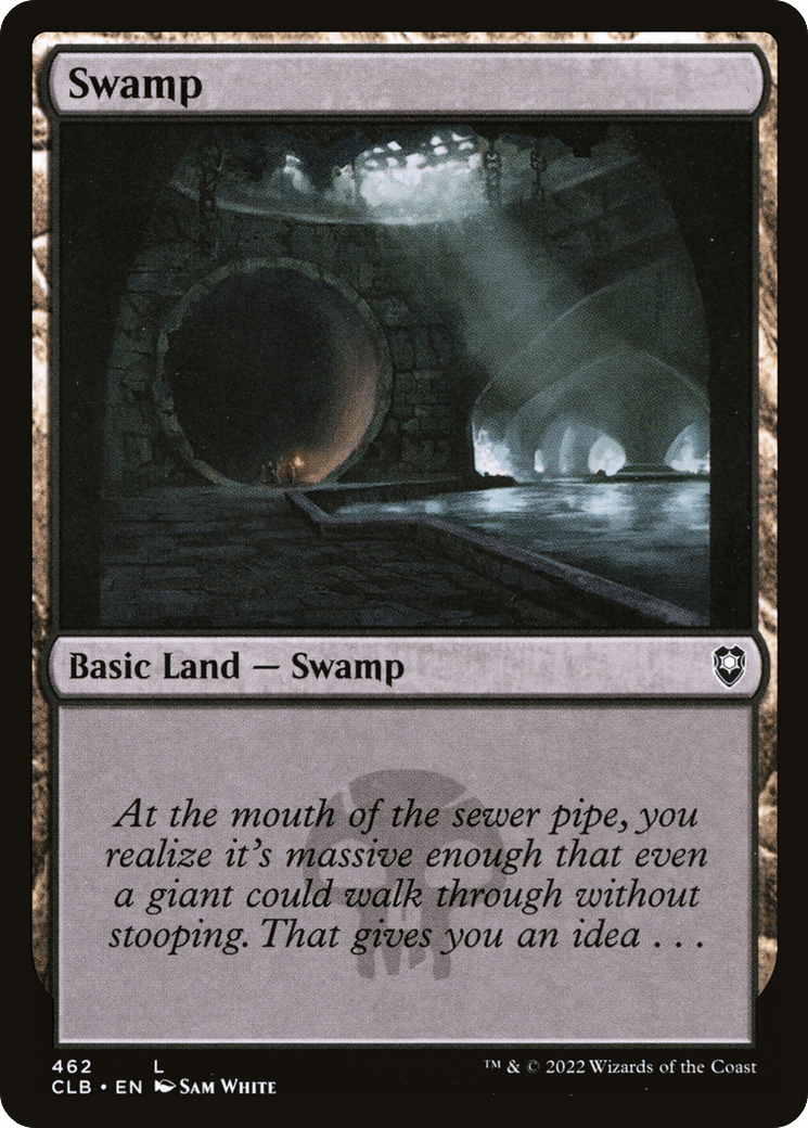Swamp (462) [Commander Legends: Battle for Baldur's Gate] Foil