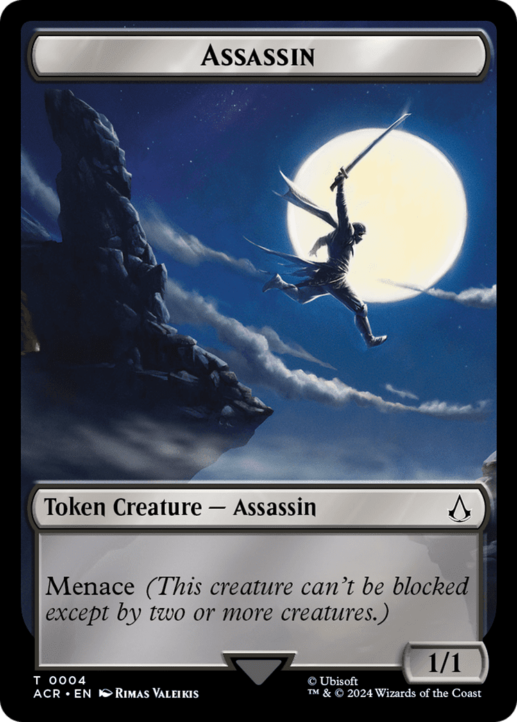 Assassin (TACR-004) - Assassin's Creed Tokens