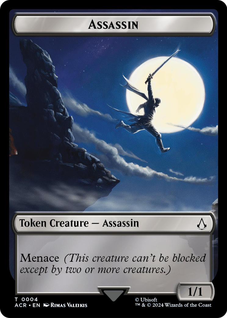 Assassin (TACR-004) - Assassin's Creed Tokens Foil