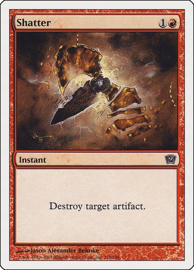 Shatter 218/350 (9th Edition) 