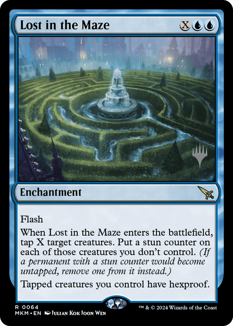 Lost in the Maze (Promo Pack) [Murders at Karlov Manor Promos] Foil
