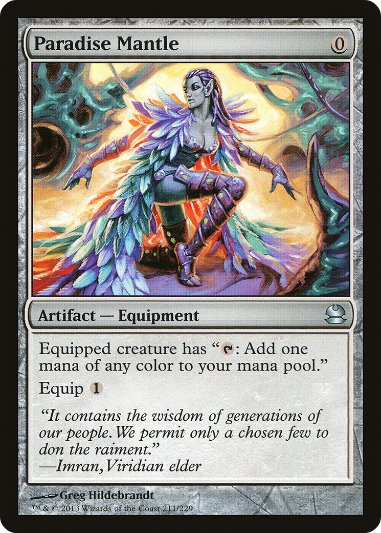 Paradise Mantle [Modern Masters] Foil