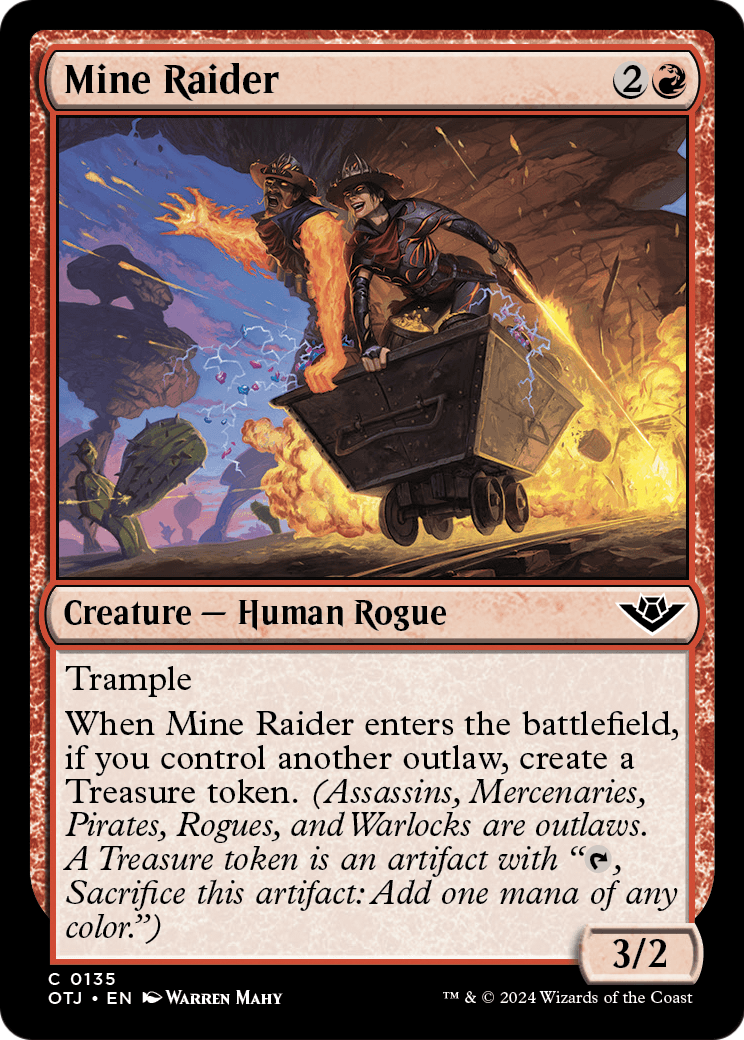 Mine Raider [Outlaws of Thunder Junction] Foil