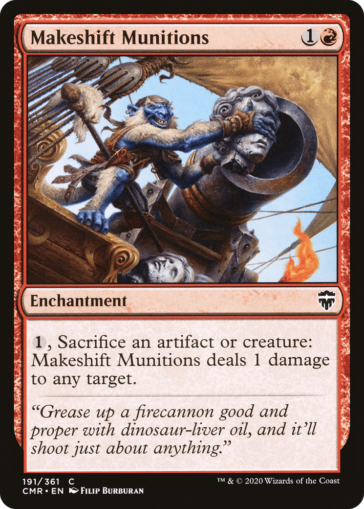 Makeshift Munitions [Commander Legends] Foil