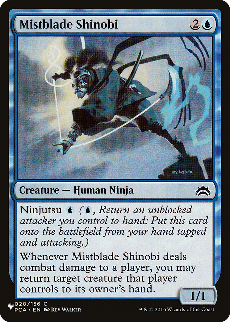 Mistblade Shinobi |  (PCA-20) [The List]