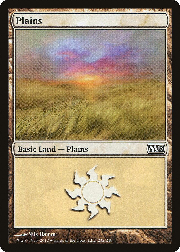 Plains (232) [Magic 2013] Foil
