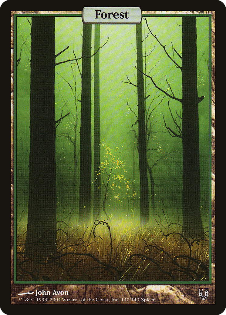 Forest (140) [Unhinged] Foil