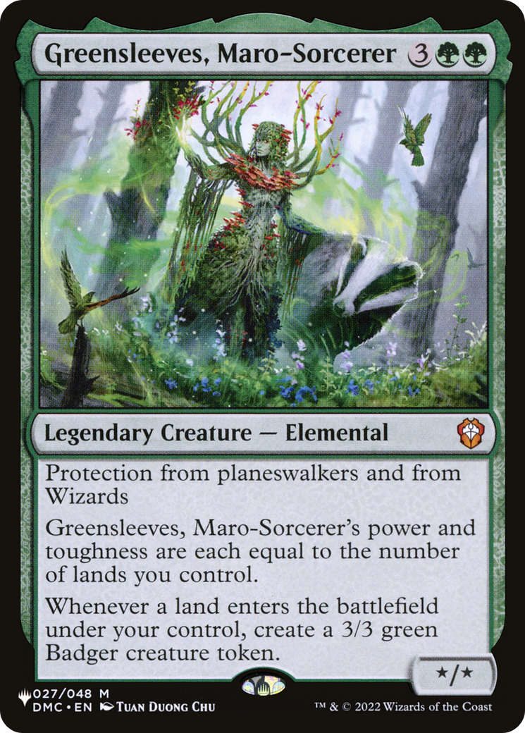 Greensleeves, Maro-Sorcerer |  (DMC-27) [The List]
