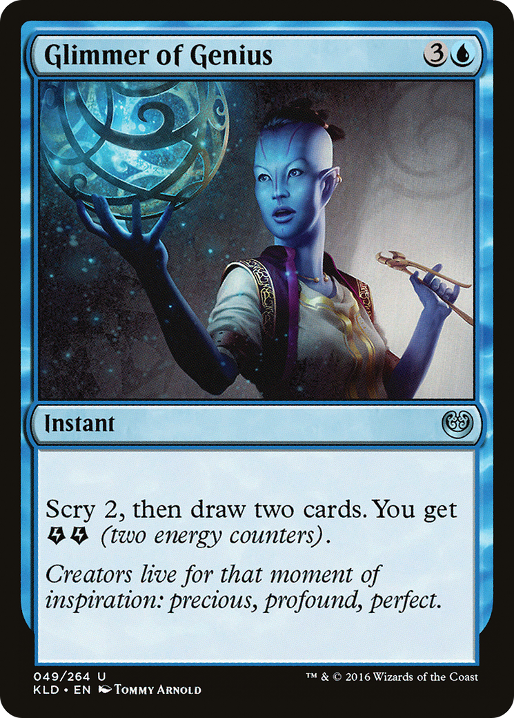 Glimmer of Genius [Kaladesh] Foil