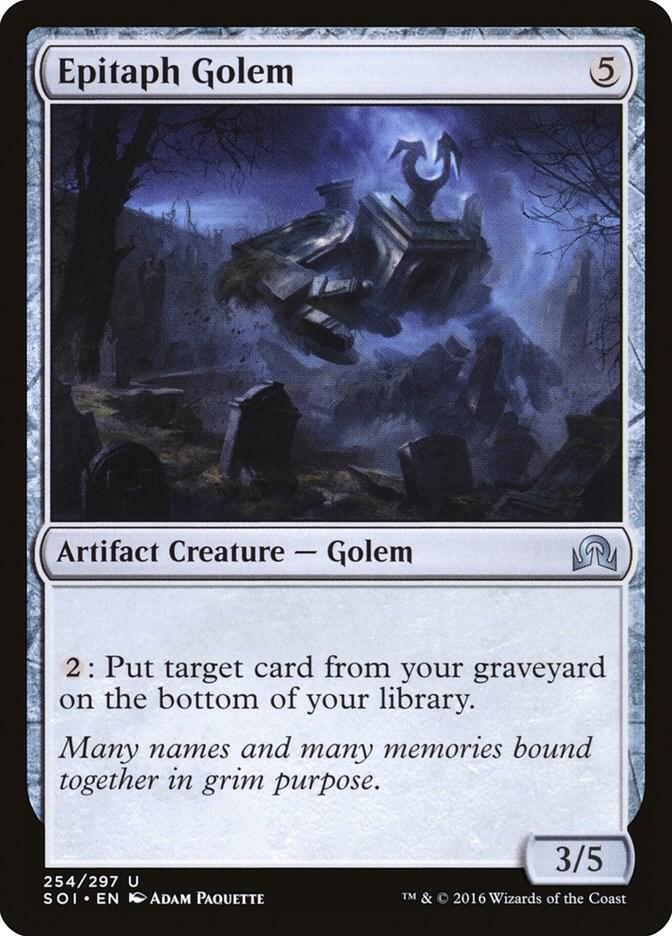 Epitaph Golem 254/297 (Shadows over Innistrad) 