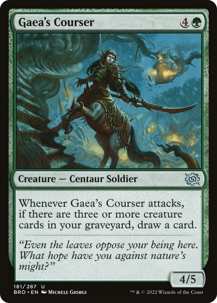Gaea's Courser [The Brothers' War]