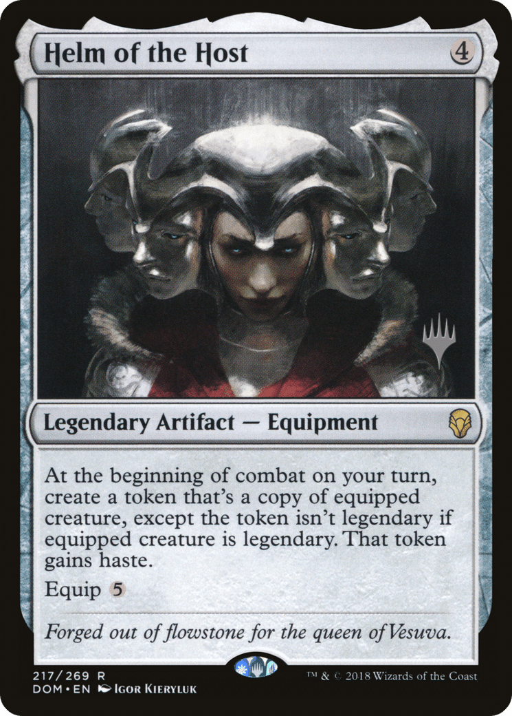 Helm of the Host (Promo Pack) [Dominaria Promos] Foil