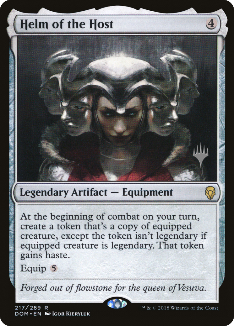 Helm of the Host (Promo Pack) [Dominaria Promos] Foil