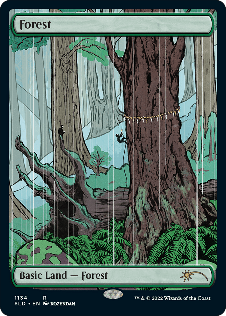 Forest (1134) (Full-Art) [Secret Lair Drop Series] Foil
