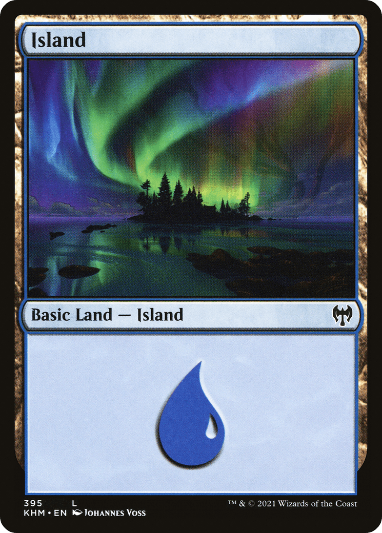 Island (395) [Kaldheim] Foil