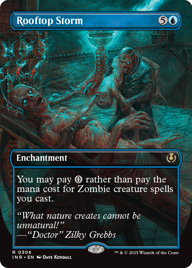 Rooftop Storm (Borderless) (-306) [Innistrad Remastered]