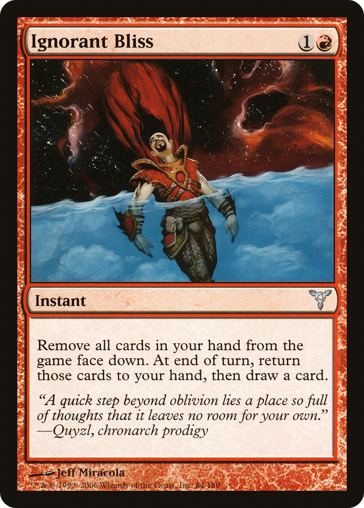 Ignorant Bliss [Dissension] Foil