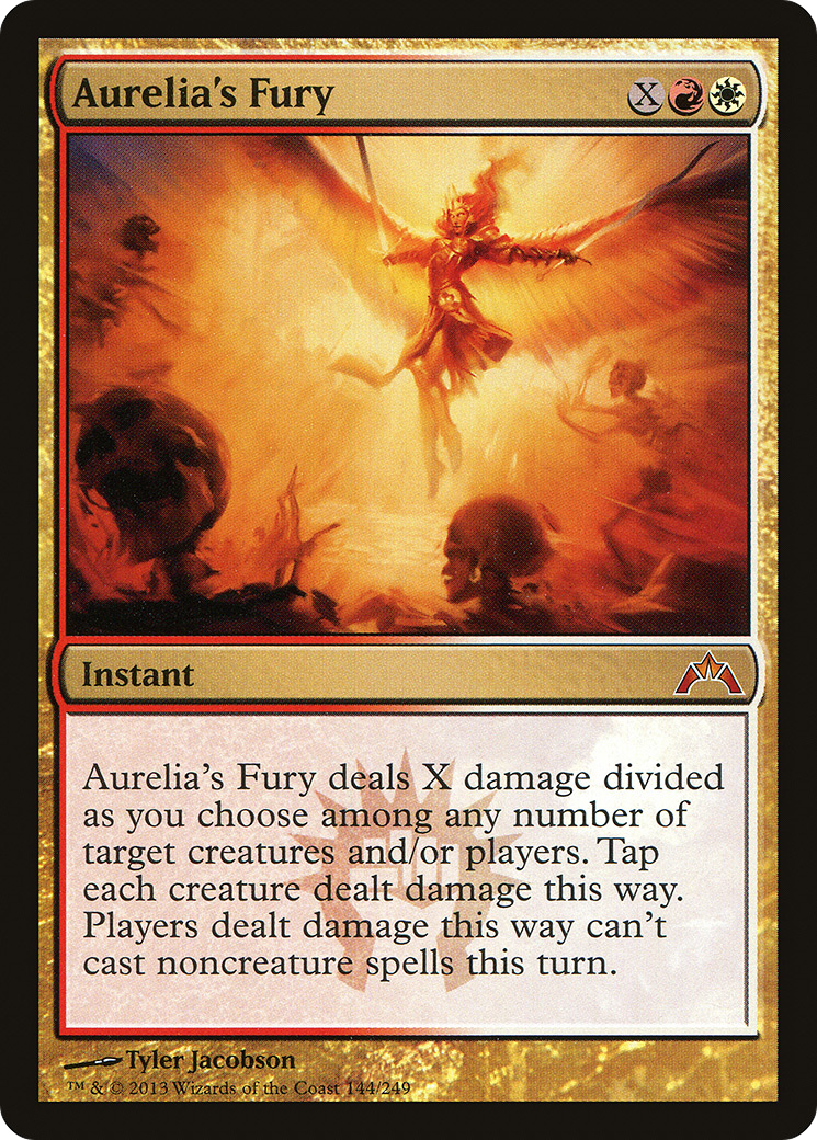 Aurelia's Fury [Gatecrash] Foil