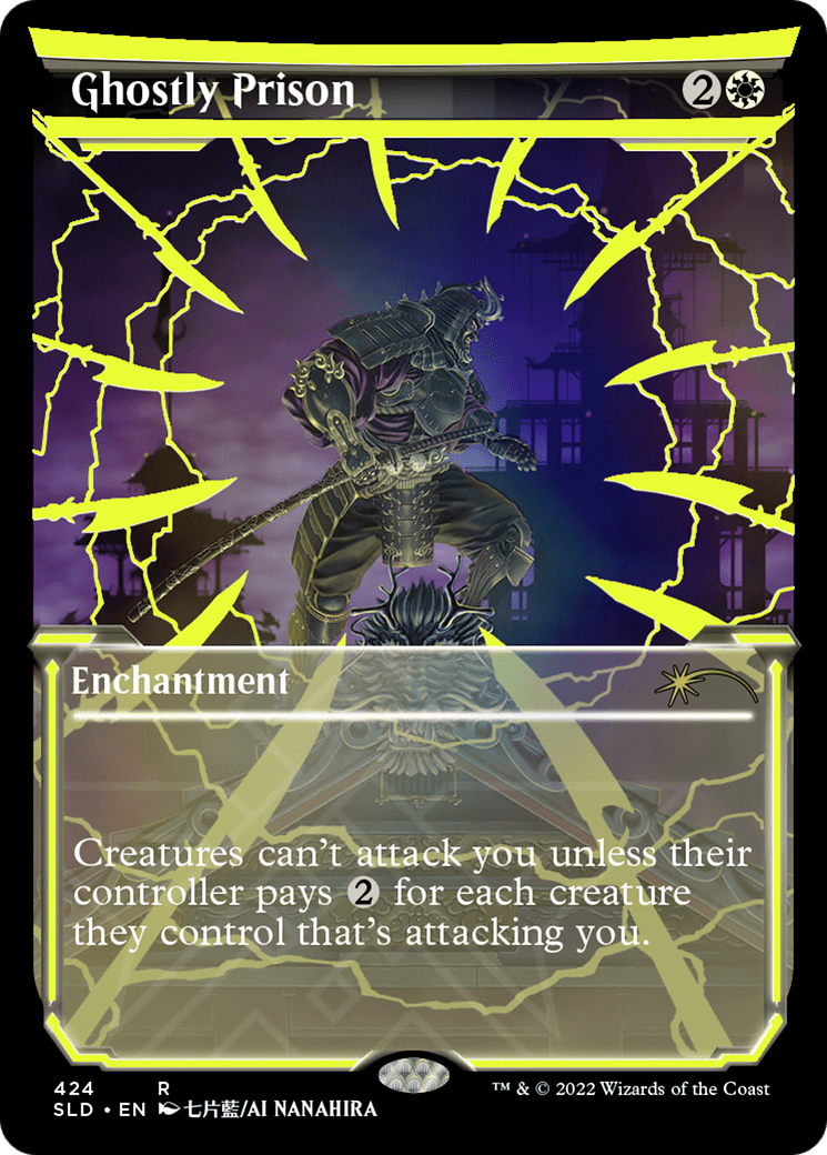 Ghostly Prison (Neon Ink Yellow) [Secret Lair Drop Series]