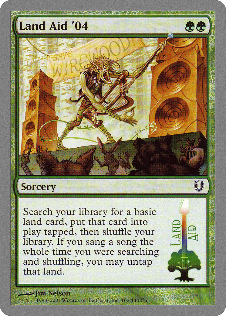 Land Aid '04 [Unhinged] Foil
