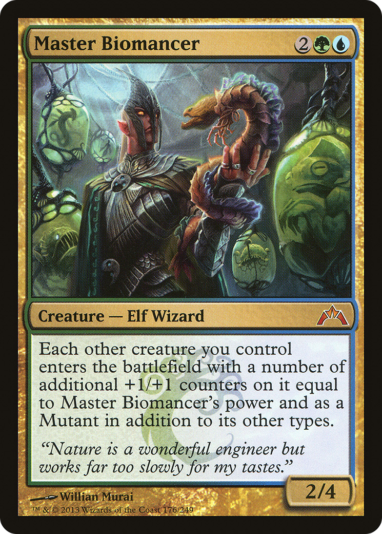 Master Biomancer [Gatecrash] Foil