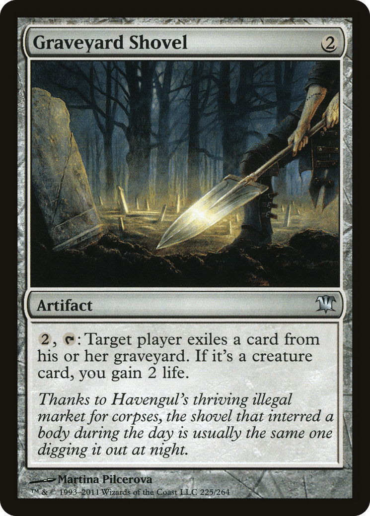 Graveyard Shovel [Innistrad] Foil