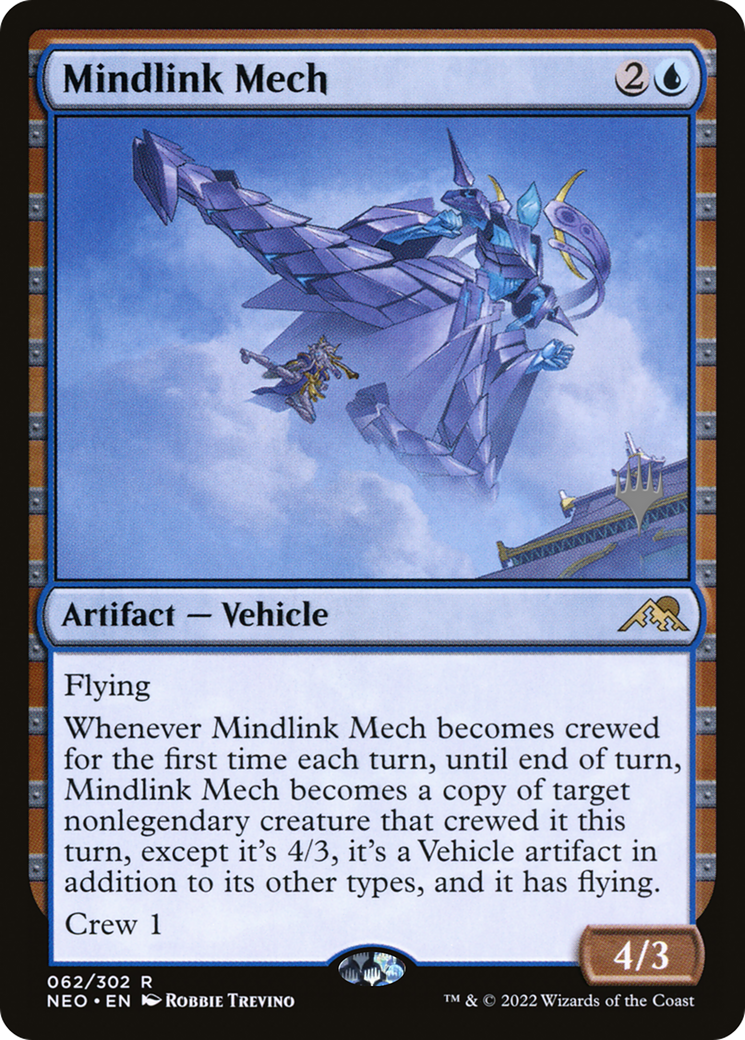 Mindlink Mech (Promo Pack) [Kamigawa: Neon Dynasty Promos] Foil