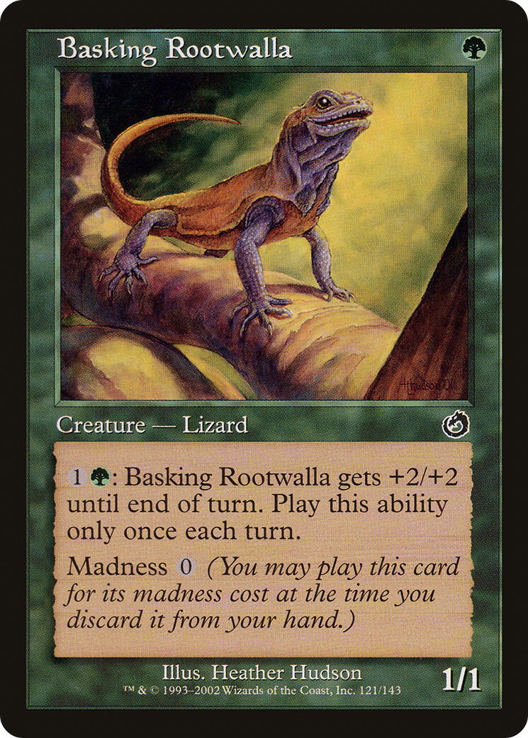 Basking Rootwalla [Torment] Foil