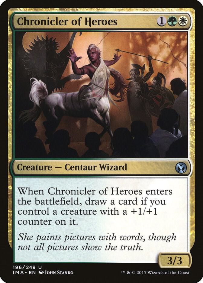 Chronicler of Heroes 196/249 (Iconic Masters)  - Foil