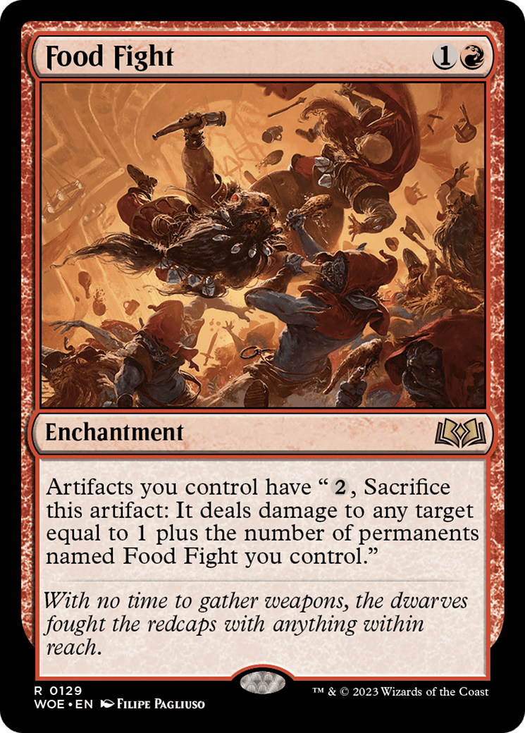 Food Fight [Wilds of Eldraine] Foil