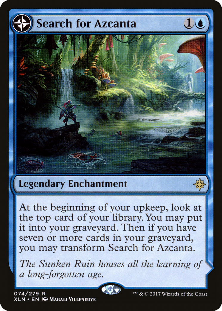 Search for Azcanta // Azcanta, the Sunken Ruin [Ixalan] Foil