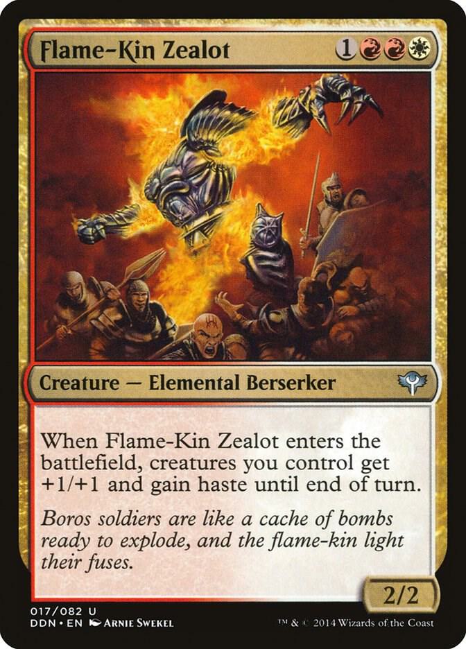 Flame Kin Zealot 17/82 (Duel Decks: Speed vs. Cunning) 