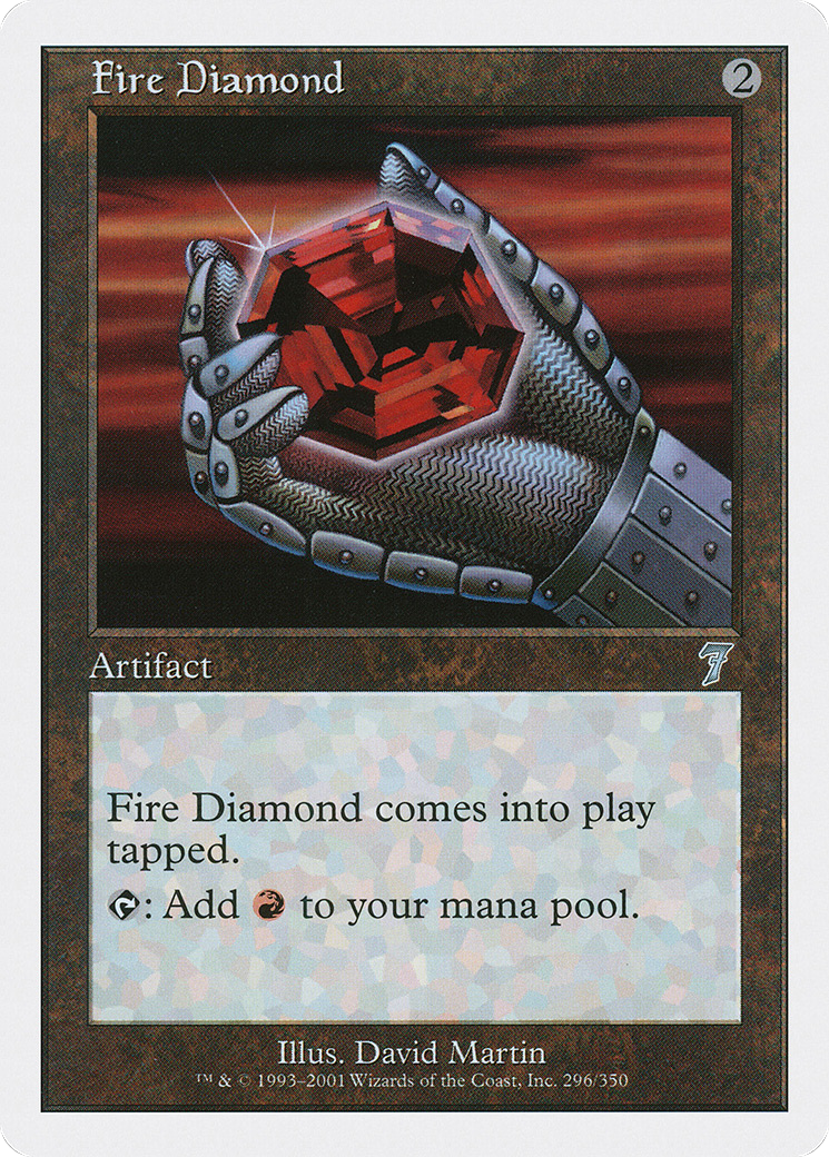 Fire Diamond [Seventh Edition] Foil