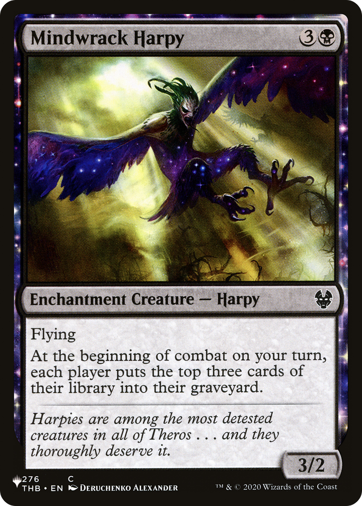 Mindwrack Harpy |  (THB-276) [The List]