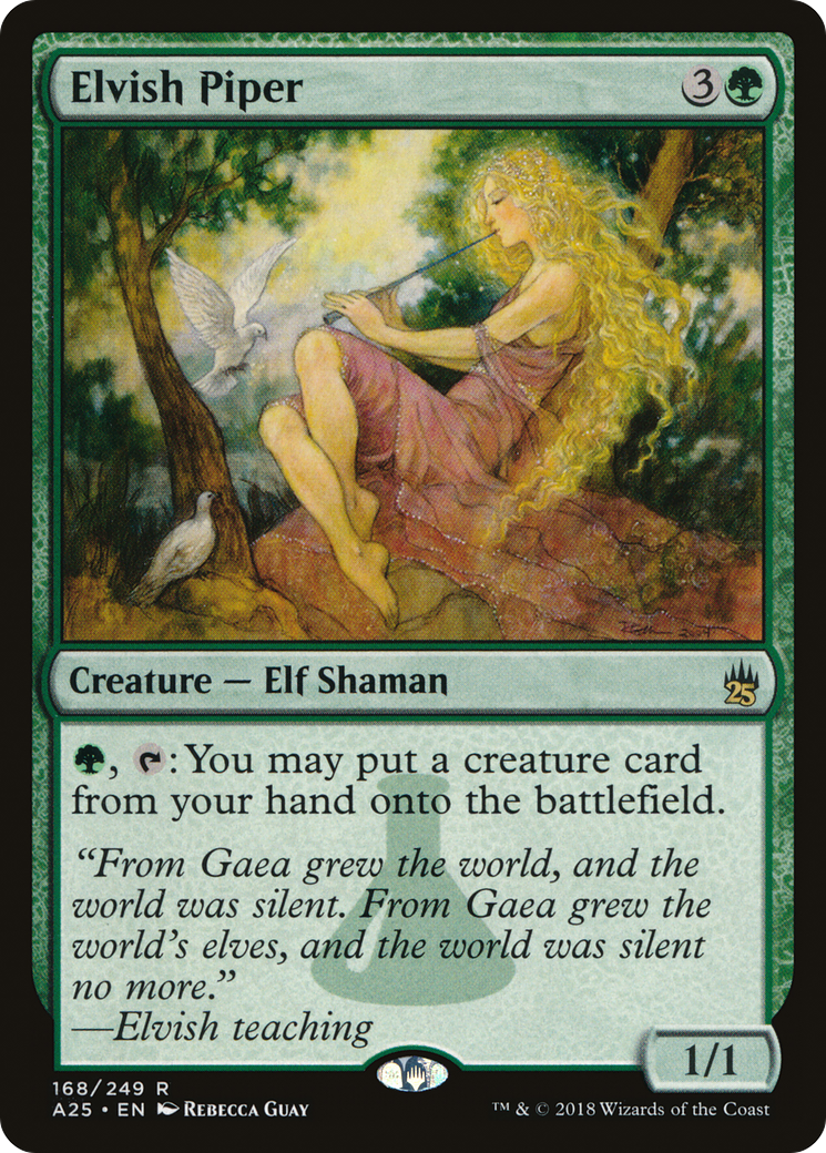 Elvish Piper [Masters 25] Foil